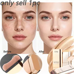 Dual-ended Foundation Stick, Lightweight Natural Glow Foundation, Easy Blend Smudge-proof Foundation for Flawless Dewy Skin