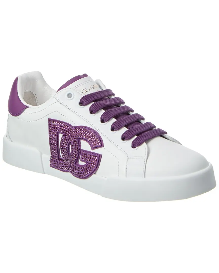 Dolce & Gabbana Portofino Leather Sneaker