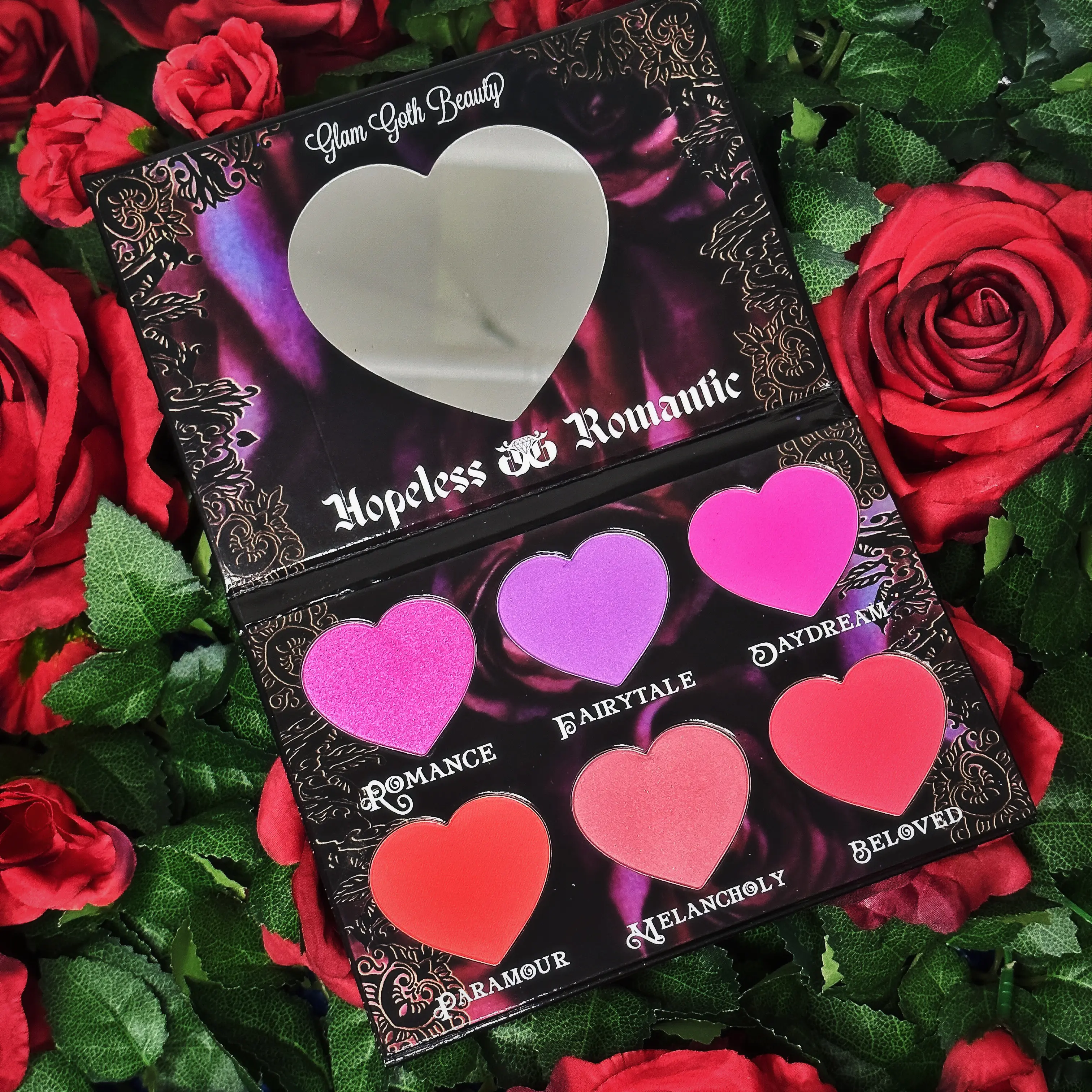 Glam Goth Beauty Hopeless Romantic Palette