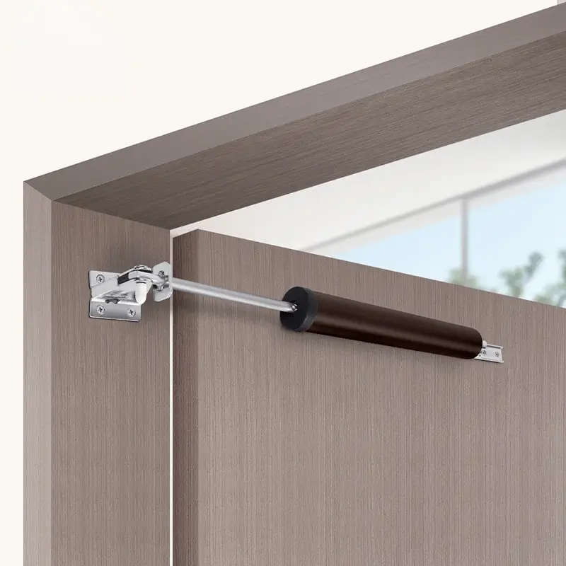 90° Automatic Door Soft Close with Positioning Stop Buffer Adjustment - Perfect for Furniture Hardware Automatic Door Closer