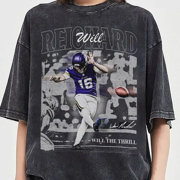 Will Reichard Vintage Comfort Color Shirt, Will Reichard Game Day Shirt, Football Shirt