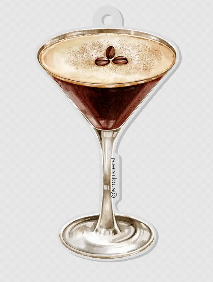 Espresso Martini II Keychain