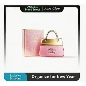 Deold Fashion Handbag Perfume, 50ml Floral Fruity Scent, Luxury Pink Glitter Bottle, Ideal Gift for Women