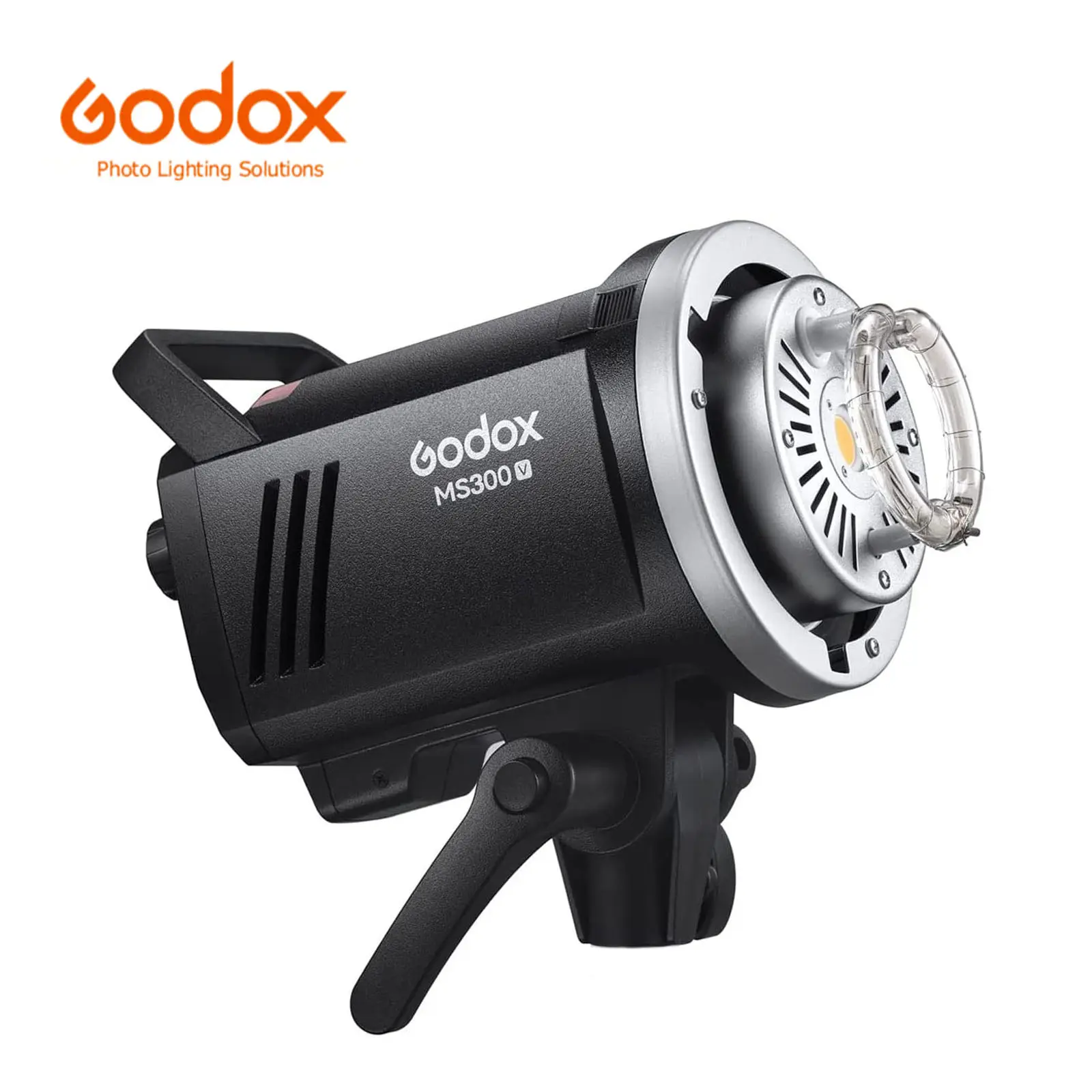 Godox MS300V 300W Studio Flash 5800±200K 0.1~1.8S Recycle Time with LED Modeling Lamp LED Light Strobe Flash Monolight for Studio, Portrait, Commerce Photography, etc (MS300 Upgraded Version)