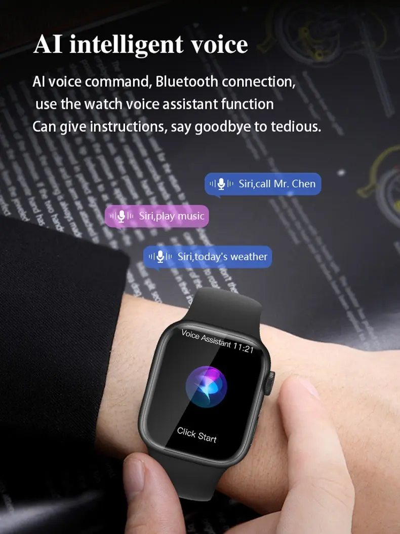 Women's smartwatch, makes/responds to calls, ultra-clear LED screen | Health tracker with heart rate/sleep/blood oxygen saturation monitoring, supports multiple sports modes, and is water-resistant. Android Bluetooth