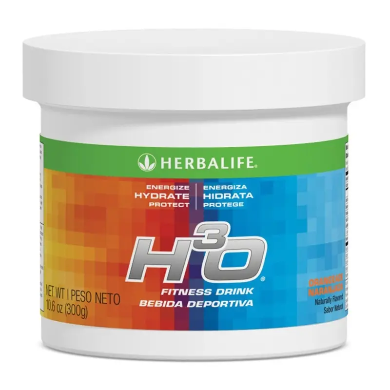 Herbalife H3O Fitness Drink Powder Orange Mango 300g | Electrolyte Hydration Drink Mix with Vitamins C & E | Sports Hydration Powder for Active Lifestyle | Refreshing Orange Mango Flavor | 300g Canister Electrolytes