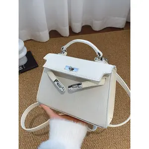 Original Custom Women's Bag 2026 New Ultra-Thin Small Tote Bag High-Quality Fashion Versatile Handbag Crossbody Bag Fashionable Handbag Handcrafted Bag
