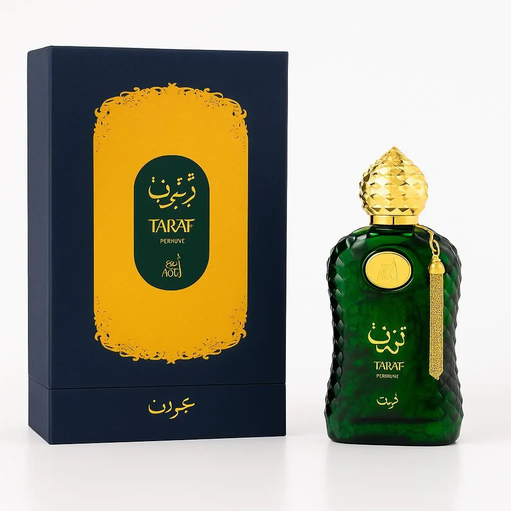 TARAF Unisex Perfume by AOUJ – Premium 100ml Arabic Fragrance – Smoked Leather, Incense & Smoked Wood – Long-Lasting Eau de Parfum – Bold & Mysterious Gift for Men & Women