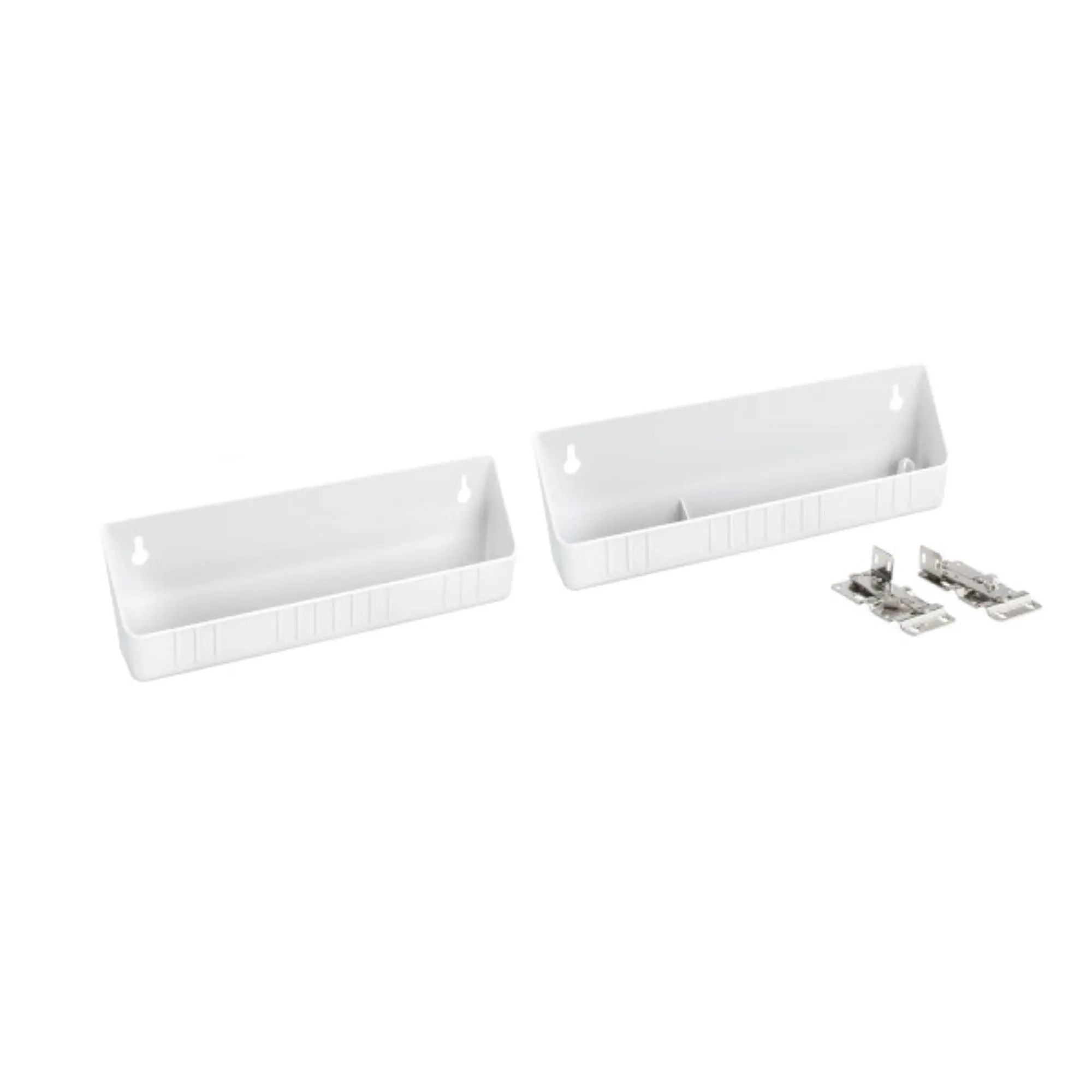 Rev-A-Shelf Kitchen Sink Front Tip-Out Trays, White, 2-Pack, 6572-11-11-52 Organiser Rack Rev-A-Shelf Kitchen Sink Front Tip-Out Trays, White, 2-Pack, 6572-11-11-52 Organiser Rack