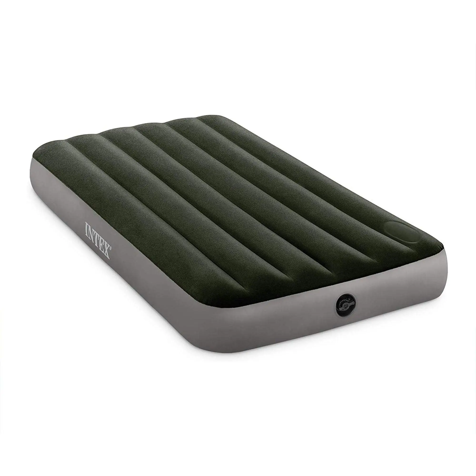 Intex Dura-Beam Standard Series Downy Airbed with Built-In Foot Pump Intex Dura-Beam Standard Series Downy Airbed with Built-In Foot Pump