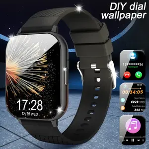2026 New Smart Watch HD Touchscreen - Wireless Calling, Camera & Music Control, Multi-Sport Modes, Alarm/Call-SMS Alert, Custom Display, iOS Android Compatible (Unisex) Touch Screen Smartwatch