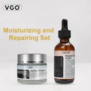 VGO Spring Glow Up Snail Mucin 92% MoisturizerDaily Face Gel Cream for Dry & Sensitive Skin,50g/1.760z Cleanser Moisturizing SkincareMoisture Gentle-A Hydrating Hydrate