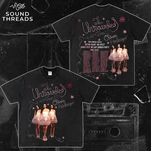 “The Unraveled Tour” 2026 #2 Vintage Graphic T-Shirt, OR Concert Tee, Pop Star Tour Merch, Washed Streetwear Shirt, Fan Gift, Unisex Oversized Tee, Trending Outfit
