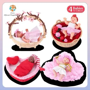 New Genuine Zuru Baby Blind Box Valentine'S Day Collection Baby Cupid Anime Figures  Baby Mystery Box Sleeping Baby Gift Toy