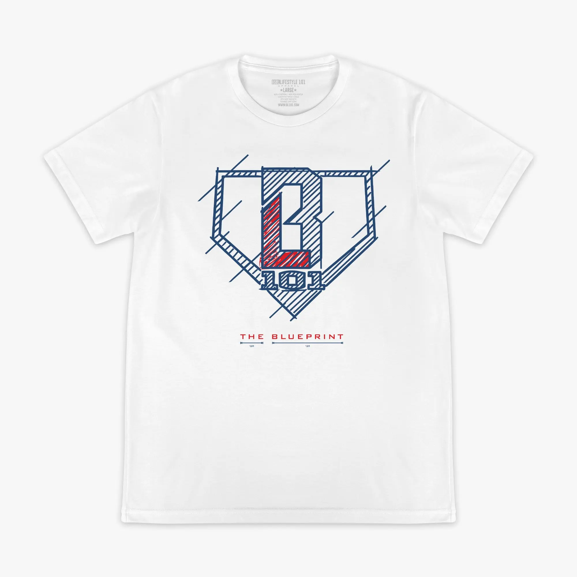 Blueprint BL Tee - White