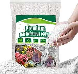 2QT Perlite for   Perlite Horticultural Soil Amendment for Indoor & Outdoor Container  and Enhanced Drainage Enhanced Growth, Promote Root Growth and Soil
