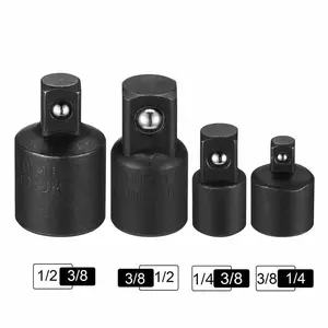 4-pcs Impact Sockets Adapter Sets, Impact Adapter, Socket Adapter Set, 1/2 to 3/8 Socket Adapter, 3/8 to 1/2 Socket Adapter, 3/8 to 1/4 Socket Adapter