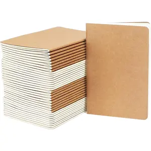 Lined Notebook, 36 count A5 5.5" x 8.3" 60 Pages Soft Cover Travel Journal Set, Travel Notebook Journal, Drawing Notebook Notepad Sketchbook, Students Office Subject Diary Writing Notebooks