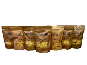 Sherman's Tennessee Hot Crackers, 7 Pack Bundle (6oz each) Spicy Gourmet Snack Crackers Garlic Cheese