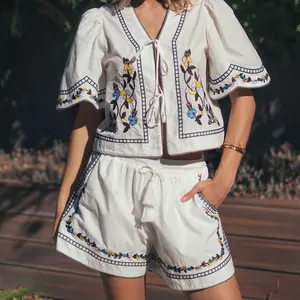Vintage Embroidered Set