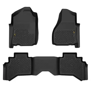 TPE Floor Mats Liners Fit For 02-08 Dodge Ram 1500 03-09 Ram 2500/3500 Quad Cab