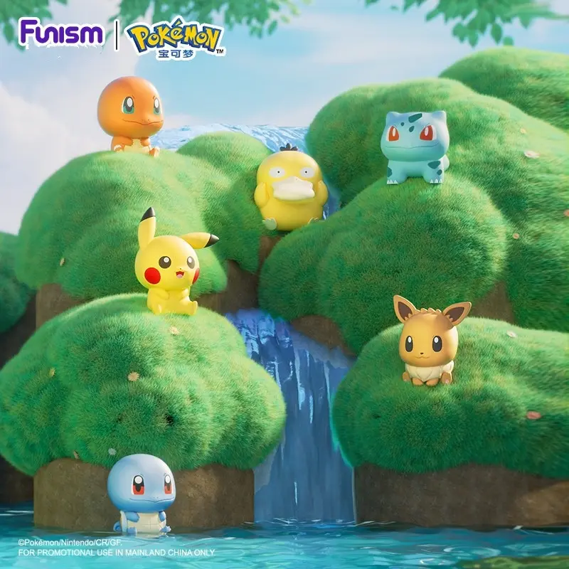 Pokemon Mini Adventure Series Vol.1&Vol.3 Mixed Pack With Vol.2 Eevee Family Ornaments Cute Pocket Monster Figurines Random Styles Exquisite Desktop Decor And Lovely Collectible Gifts For Fans, Back To School