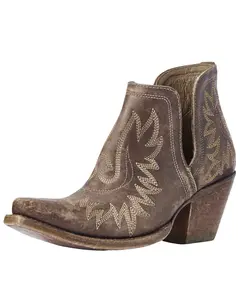 Ariat Women's Women'S Dixon Distressed Fashion Booties Snip Toe - 10031487