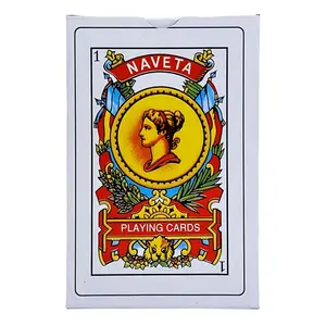 A traditional Spanish retro pattern card game with 50 cards per deck Playing Cards | Durable card paper, smooth shuffling, suitable for friend gatherings, Party Card Game and family leisure, Family Fun Game, fashionable and practical casual board game