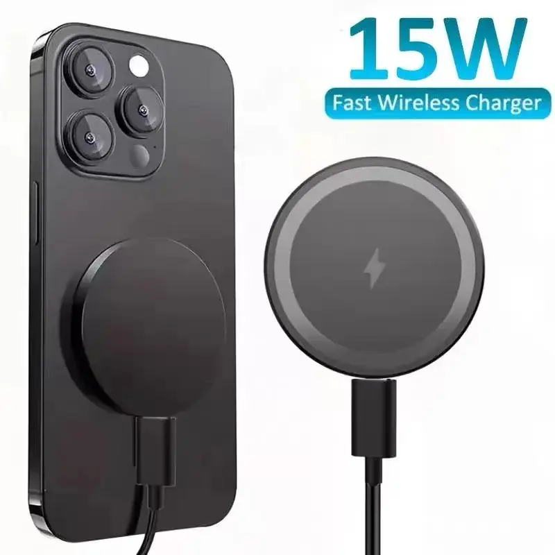 Phone Wireless Charger Strong Magnet Pad for Magnetic Fast Charging Station
