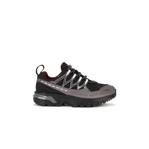 Salomon ACS + GTX Sneaker in Black, Castlerock & Rum Raisin