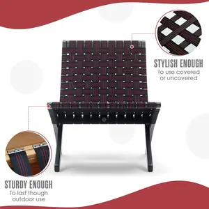 Houseables Chair Webbing, Upholstery Webbing, Replacement Straps for Lawn Chairs, Couch Elastic, Upholstery Strapping, Kit for Furniture Repair, Support, Sofa, Dining Seat, Belt, 2 Inch, 40 Foot Roll