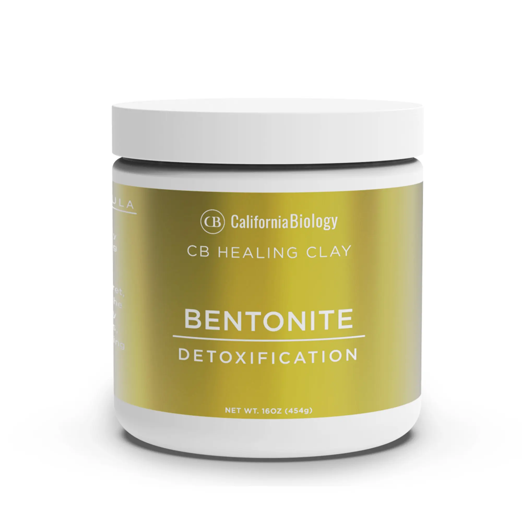 California Biology Calcium Bentonite Detox Clay Mask for Face & Body