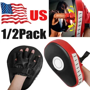 1/2PCS Curved Taekwondo Boxing Mitts – Versatile Martial Arts Training Hand Pads for Training & Sparring, Ideal for Boxing, Taekwondo, Karate, Muay Thai