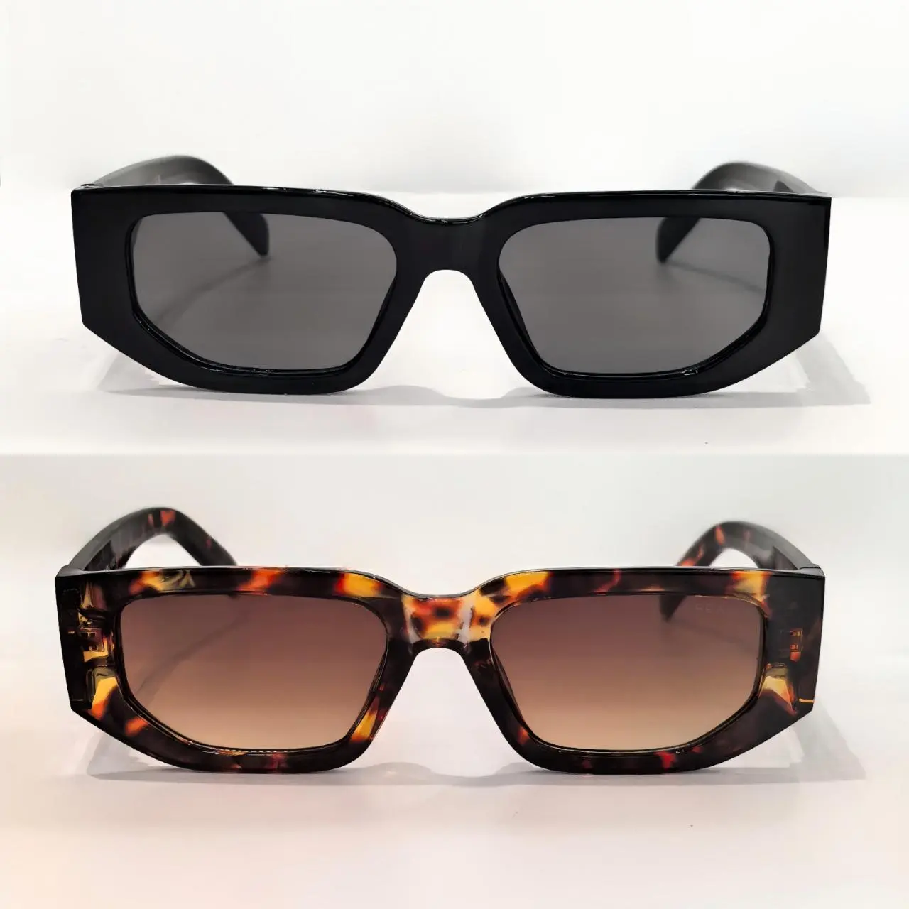 Y2K Sunglasses Retro Rectangle UV400 Protection Sunglasses,Suitable for Essential Summer Outings Cool Square Frame