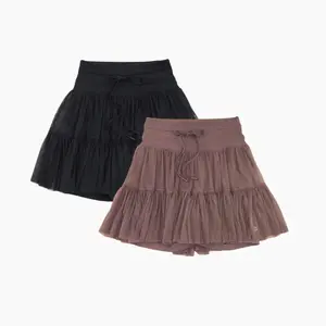 Everyday Neutrals TikTok Exclusive Bundle - Black x Peppercorn Pirouette Skort