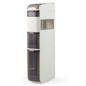 COSTWAY - 5-Tier Narrow Bathroom Storage Cabinet with Drawers and Tissue Box