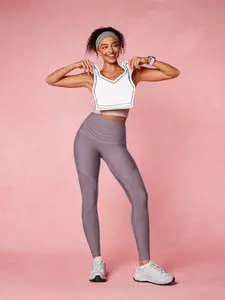 Fanka Body Sculpt Leggings 2.0 Reversible Wear Stretchy High Waist Women's Fitness Tights