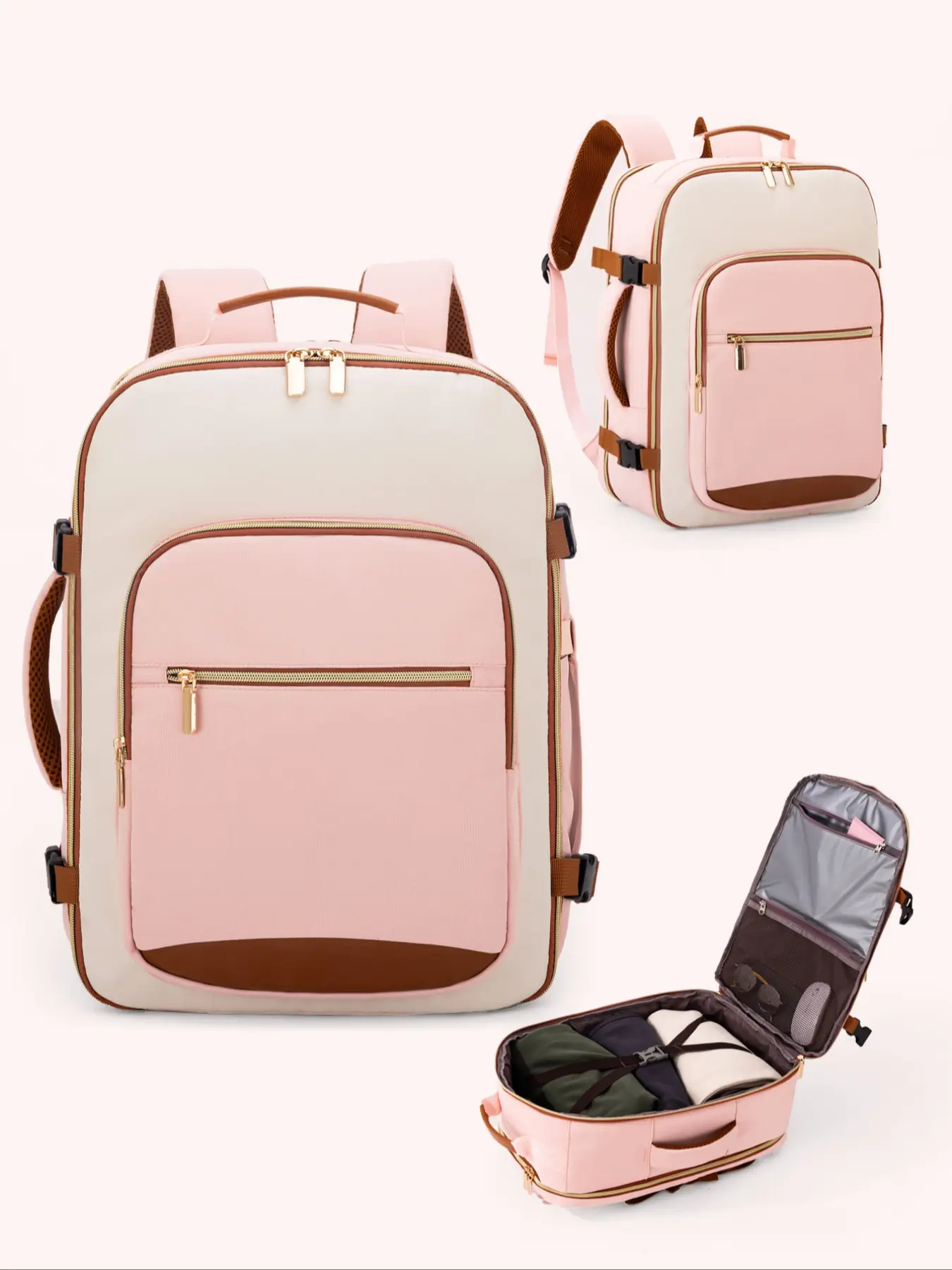 Men's Travel Backpack Vacuum Compression Zipper Backpack 17 Inch Laptop Bag Business Large Capacity School Hiking Backpack with USB Port Multifunction Backpack - TikTok Shop Men's Travel Backpack Vacuum Compression Zipper Backpack 17 Inch Laptop Bag Business Large Capacity School Hiking Backpack with USB Port Multifunction Backpack - TikTok Shop