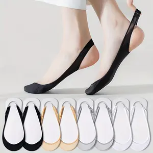 8 Pairs No Show Sling Back Socks Ultra Low Cut Liner Socks With Sling No Show Half Socks For Heels 8 Pairs No Show Sling Back Socks Ultra Low Cut Liner Socks With Sling No Show Half Socks For Heels