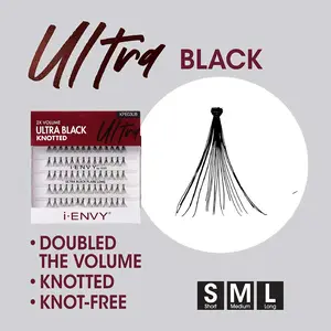 I-ENVY Ultra Black Knot Free Individual Lash (70pcs)