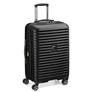DELSEY Paris Cruise 3.0 Medium Expandable 4-Wheel Wheelie Lock Checked Luggage - Washable, Dual-Density Components, TSA Lock, Overweight Capacity Compatible, Four-Wheel Checked Luggage