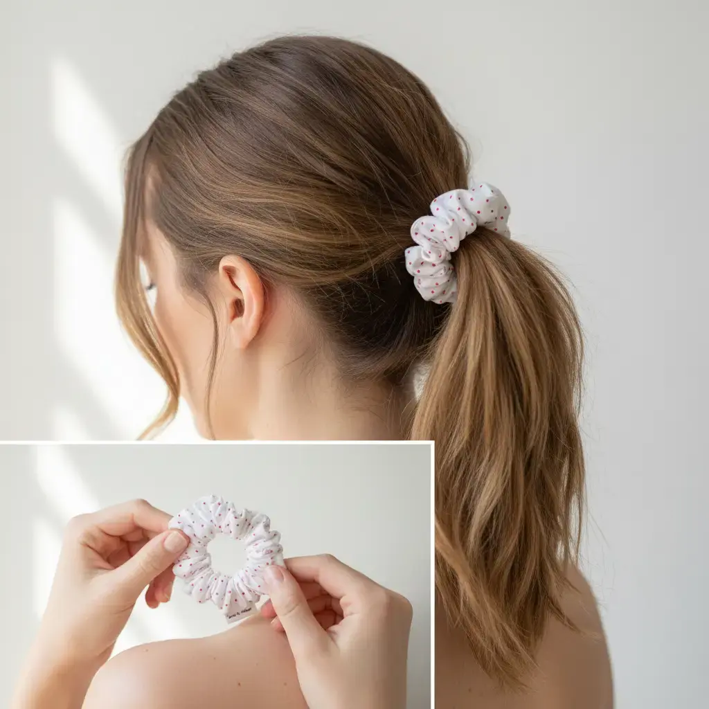 Mini Dottie Scrunchie