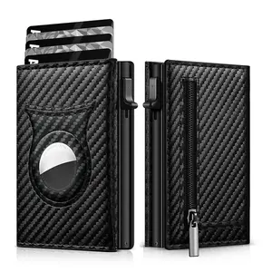 Men's Minimalist RFID Blocking Card Holder – Fashionable Wallet with Multiple Card Slots for Daily Casual Use
