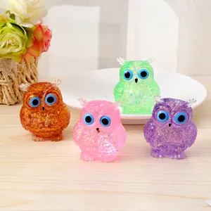 New decompression maltose owl pinching music slow rebound simulation animal ornament venting toy