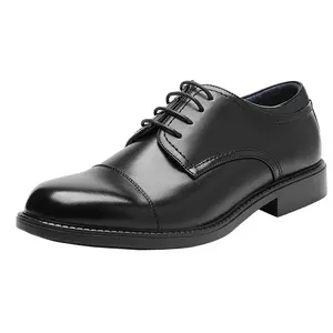 Bruno Marc Men's Wide-Fit Cap Toe Oxford Shoes