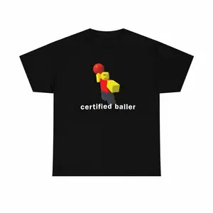 Roblox Meme Shirt: Certified Baller Graphic Tee