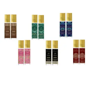 (12pc Bundle - 2 of Each) Mashriq + Berry Musk + Layali + Zahra + Noor Al Haya + Zafaan 6ml Perfume Oil Roll-On by ZENIA