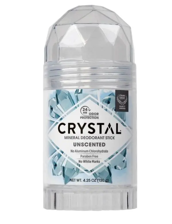 CRYSTAL Deodorant Stick (30003), Unscented, 4.25 Ounce