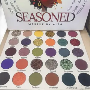 Naturally Seasoned Makeup by Alea - 32 Color Palette with Neutralized, Adjusted, and Adapted Shades for Versatile Looks