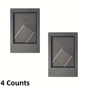 4 Counts Mini Classic Vertical Photo Frame, 3-Inch Color Creative Photo Frame, Perfect for Home Decor, Ideal Gift Idea